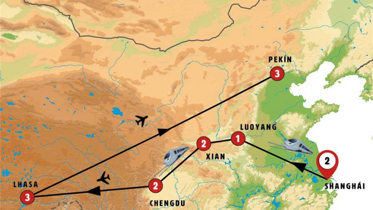 Descubre China y Lhasa