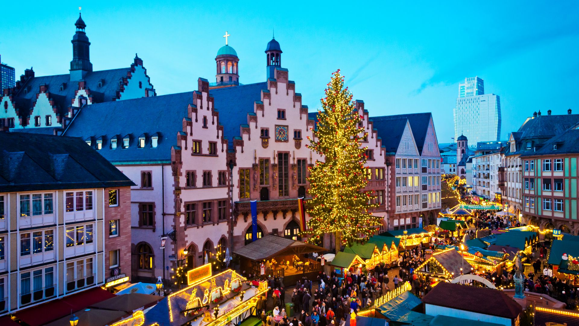 MERCADOS NAVIDEÑOS EN FRANKFURT Y WÜRZBURG