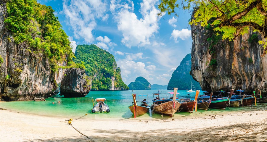 REINO THAI CON PLAYA EN LUJO